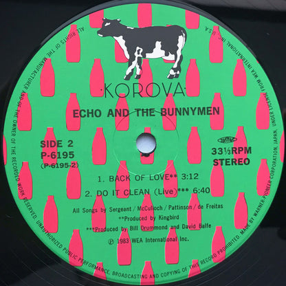 Echo And The Bunnymen* : Echo And The Bunnymen (LP, MiniAlbum, Comp, Bla)