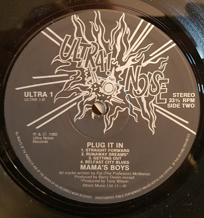 Mama's Boys : Plug It In (LP, Album)