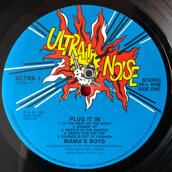 Mama's Boys : Plug It In (LP, Album)