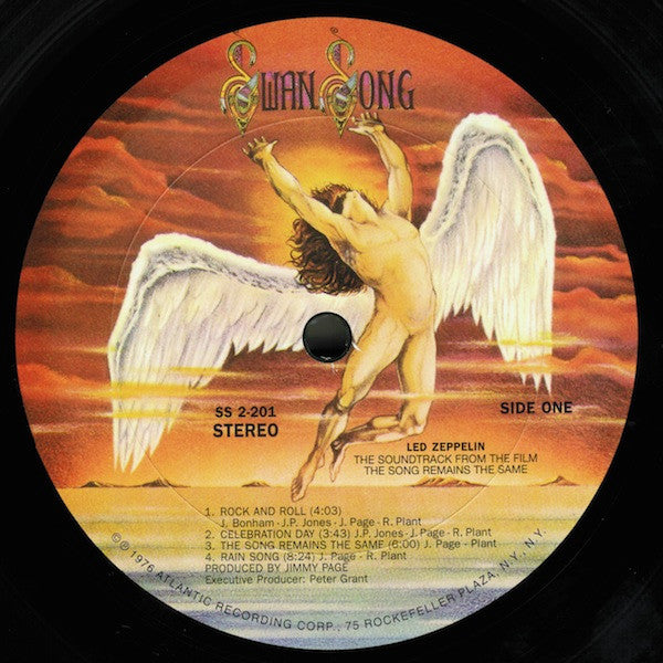 Led Zeppelin : The Soundtrack From The Film The Song Remains The Same (2xLP, Album, RE, RM, 200)