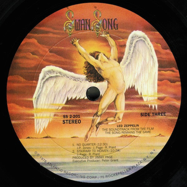 Led Zeppelin : The Soundtrack From The Film The Song Remains The Same (2xLP, Album, RE, RM, 200)