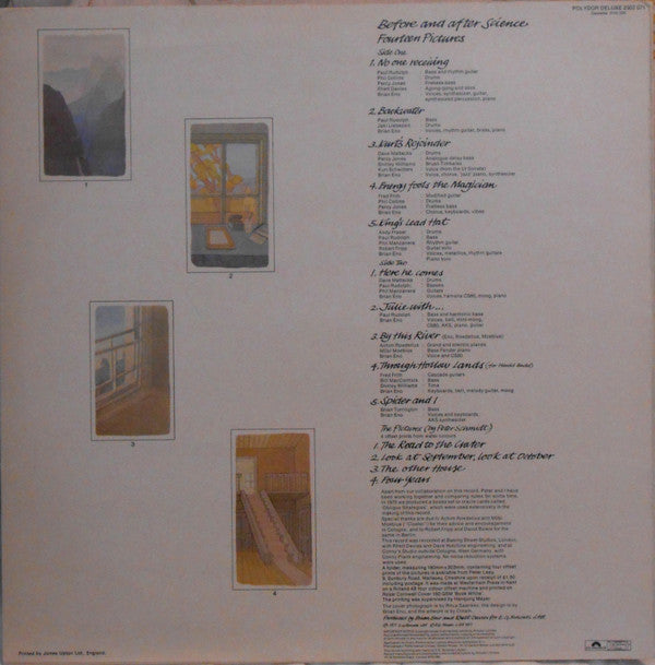 Brian Eno : Before And After Science (LP, Album)