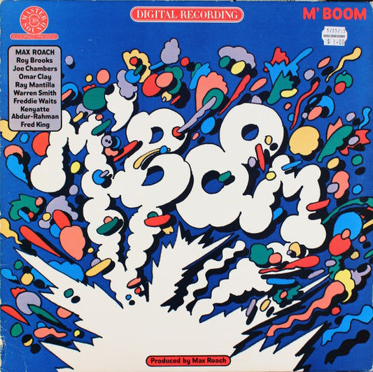 Max Roach, M'Boom* : M'Boom (LP, Album, Aud)
