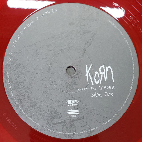 Korn : Follow The Leader (2xLP, Album, RE, RP, Red)