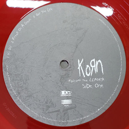 Korn : Follow The Leader (2xLP, Album, RE, RP, Red)