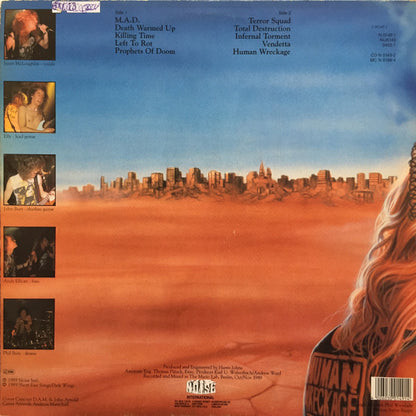 D.A.M. (2) : Human Wreckage (LP, Album)
