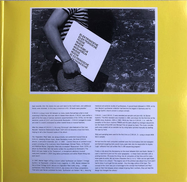 E.M.A.K.* : A Synthetic History Of E.M.A.K. 1982-88 (2xLP, Comp)