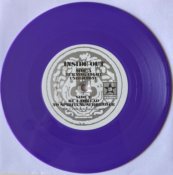 Inside Out (2) : No Spiritual Surrender (7", RP, Pur)