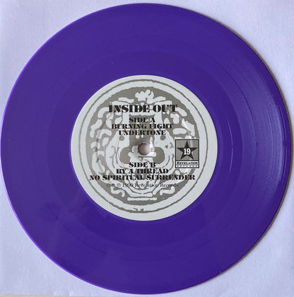 Inside Out (2) : No Spiritual Surrender (7", RP, Pur)