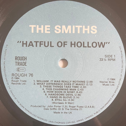 The Smiths : Hatful Of Hollow (LP, Comp, Gat)