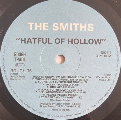 The Smiths : Hatful Of Hollow (LP, Comp, Gat)
