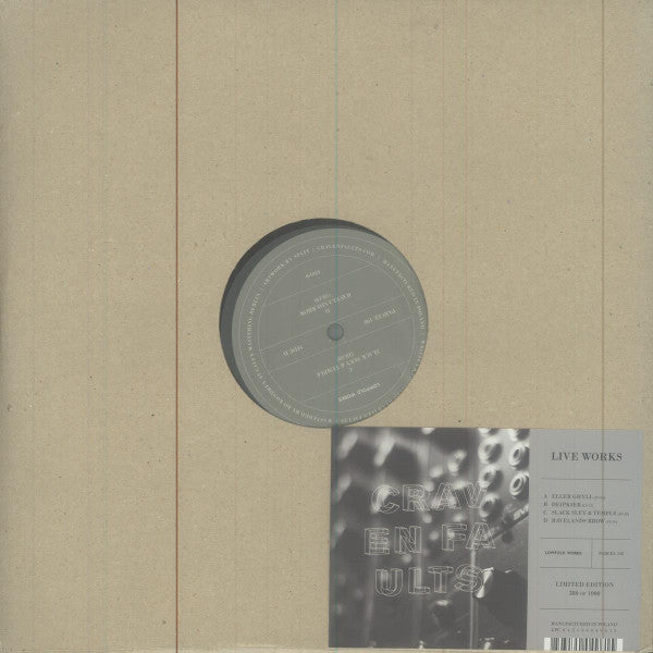Craven Faults : Live Works (2x12", Album, Ltd, Num)