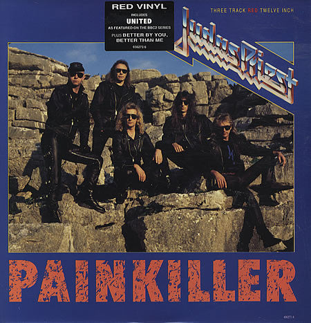 Judas Priest : Painkiller (12", Maxi, Red)