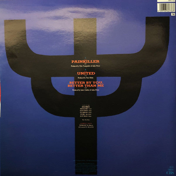 Judas Priest : Painkiller (12", Maxi, Red)