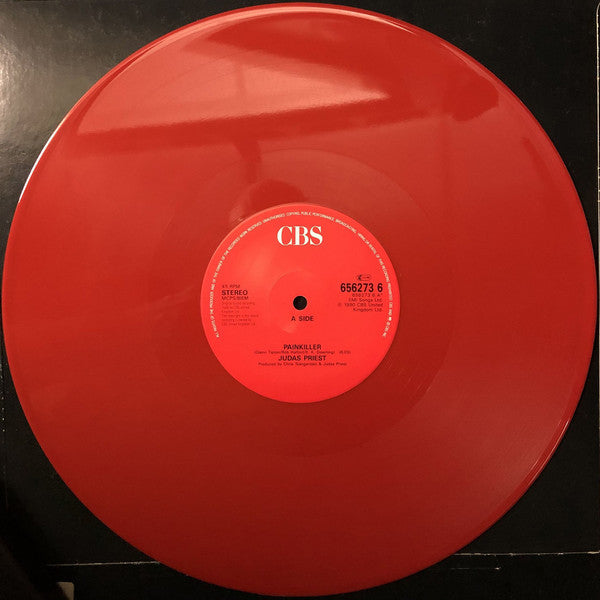 Judas Priest : Painkiller (12", Maxi, Red)