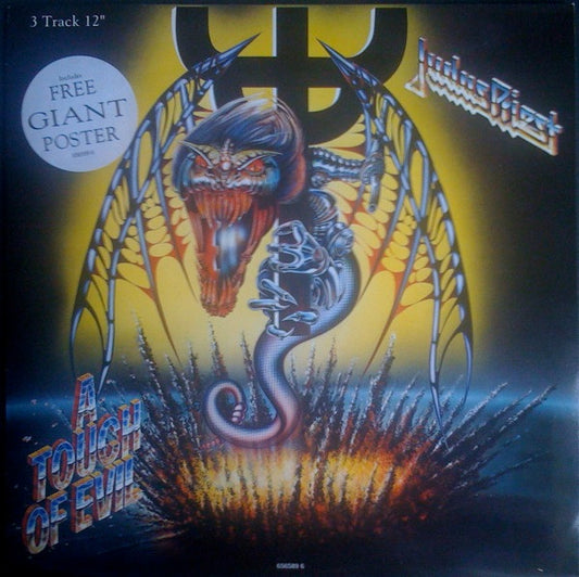 Judas Priest : A Touch Of Evil (12", Single)