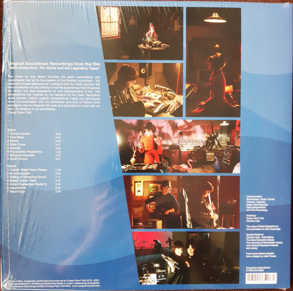 Cosey Fanni Tutti : Delia Derbyshire: The Myths And The Legendary Tapes - Original Soundtrack Recordings (LP, Album, Cle)