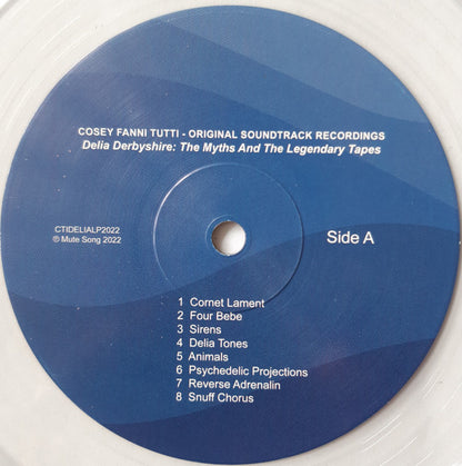 Cosey Fanni Tutti : Delia Derbyshire: The Myths And The Legendary Tapes - Original Soundtrack Recordings (LP, Album, Cle)