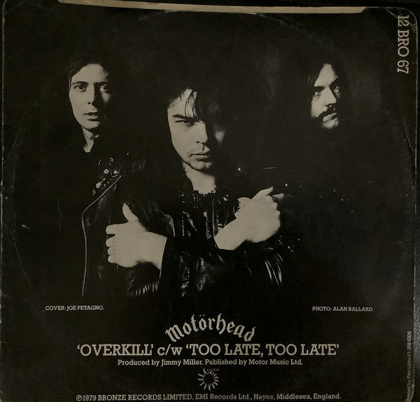 Motörhead : Overkill (12")