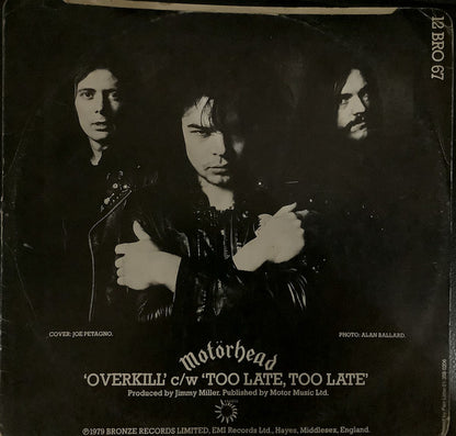 Motörhead : Overkill (12")