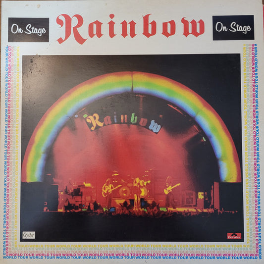 Rainbow : On Stage (2xLP, Album, RE, Pol)