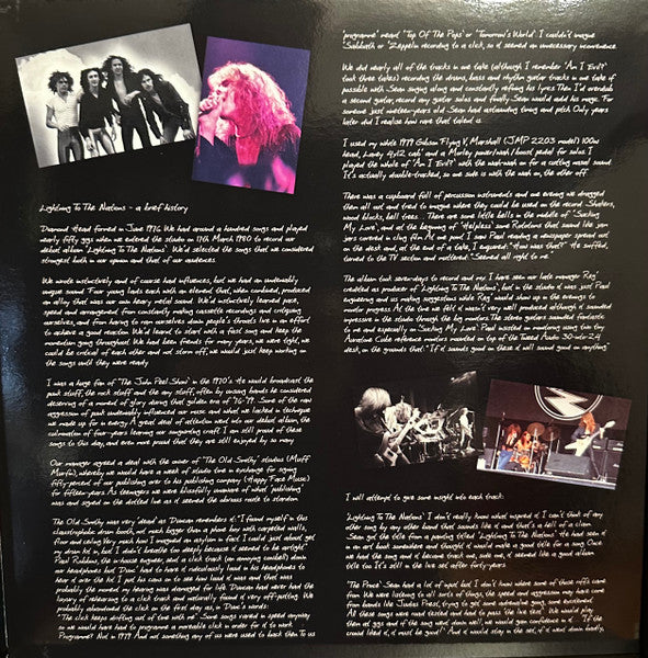 Diamond Head (2) : Lightning To The Nations (LP, Album, RE, RM)