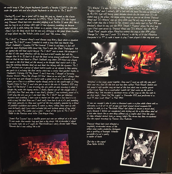 Diamond Head (2) : Lightning To The Nations (LP, Album, RE, RM)
