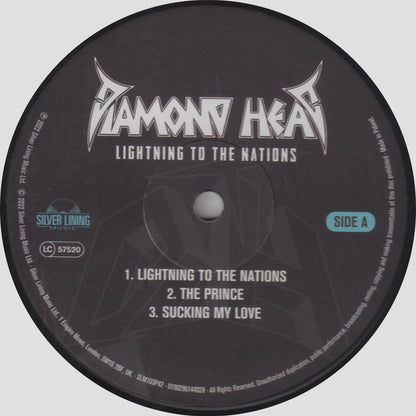 Diamond Head (2) : Lightning To The Nations (LP, Album, RE, RM)