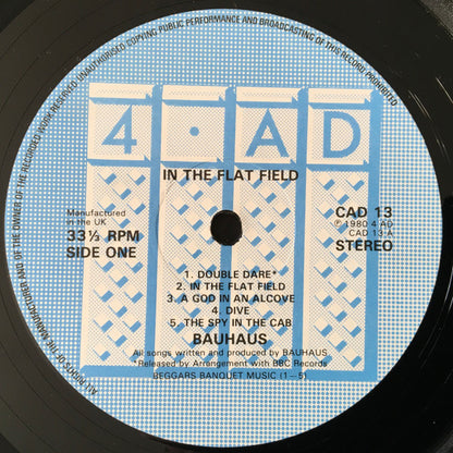Bauhaus : In The Flat Field (LP, Album, Ʊto)