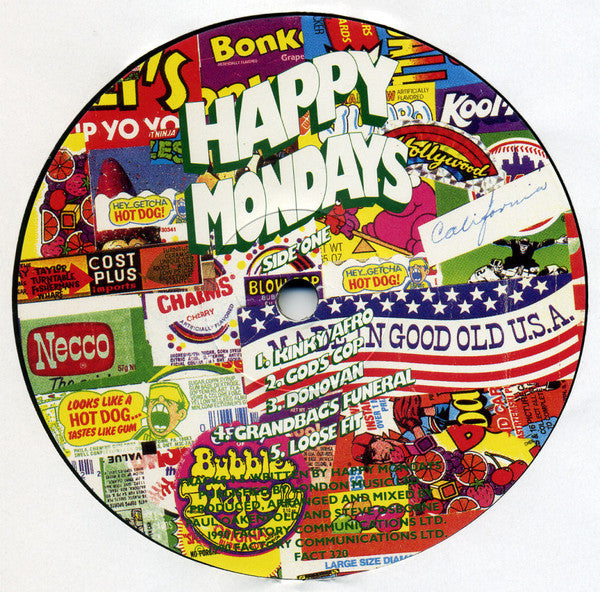 Happy Mondays : Pills 'N' Thrills And Bellyaches (LP, Album, RE, DFI)