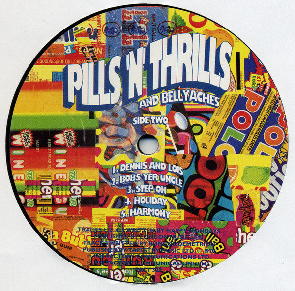 Happy Mondays : Pills 'N' Thrills And Bellyaches (LP, Album, RE, DFI)