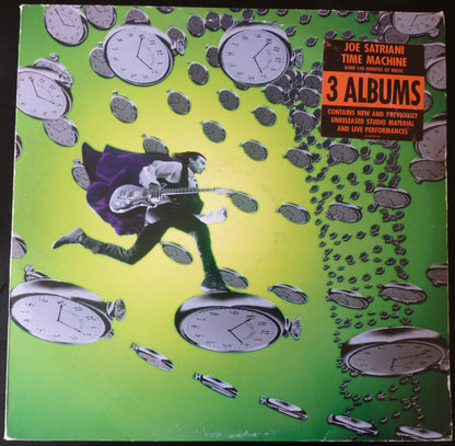 Joe Satriani : Time Machine (3xLP, Comp)