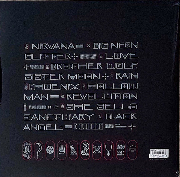 The Cult : Love (LP, Album, RE, Red)