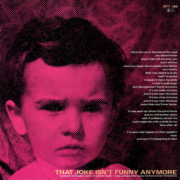 The Smiths : That Joke Isn't Funny Anymore (12", Single, W/Lbl)