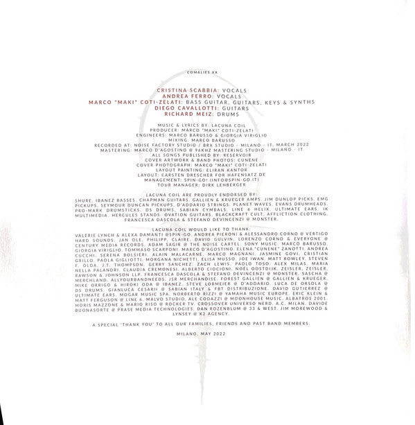 Lacuna Coil : Comalies XX (LP, Album, 180 + LP, Album, RE, 180 + CD, Album + )