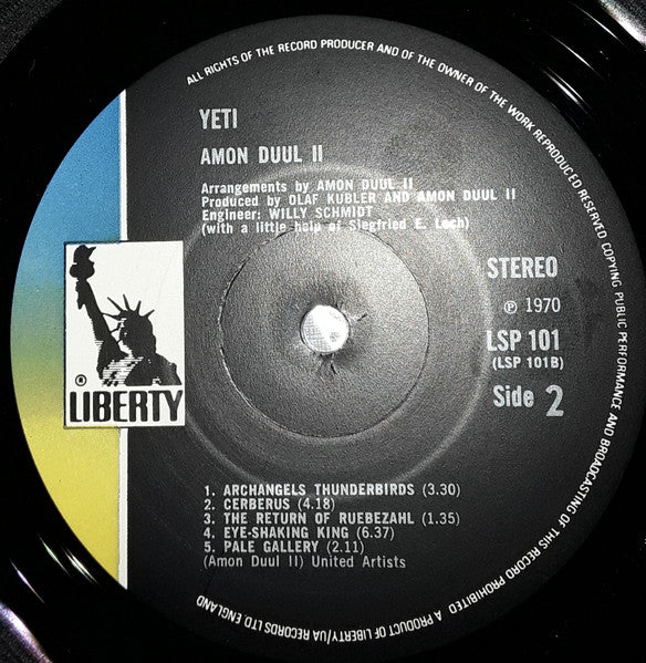Amon Düül II : Yeti (2xLP, Album, Gat)