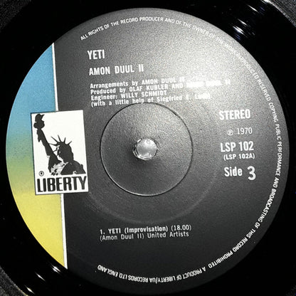 Amon Düül II : Yeti (2xLP, Album, Gat)