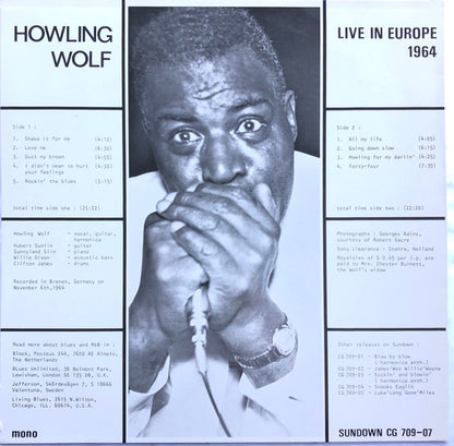 Howling Wolf* : Live In Europe 1964 (LP, Album, Mono)