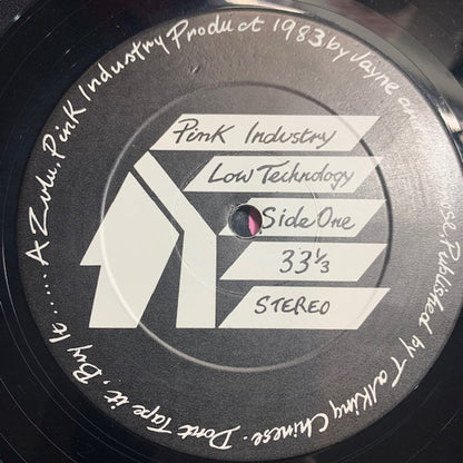 Pink Industry : Low Technology (LP, Album)