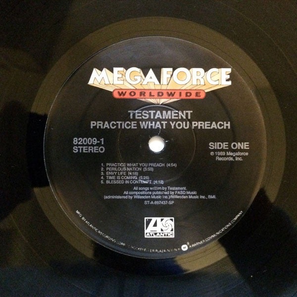 Testament (2) : Practice What You Preach (LP, Album)