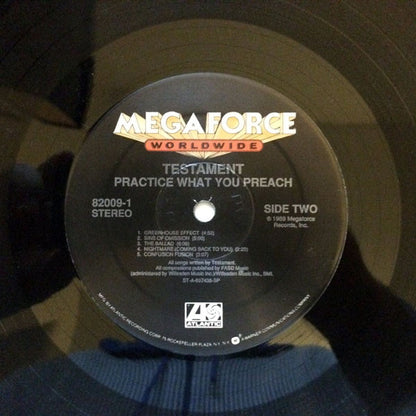 Testament (2) : Practice What You Preach (LP, Album)