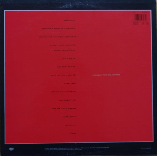 Prong : Cleansing (LP, Album)