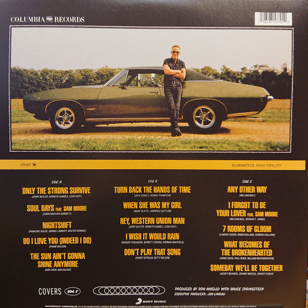 Bruce Springsteen : Only The Strong Survive (Covers Vol. 1) (LP + LP, S/Sided, Etch + Album, Ltd, Ora)