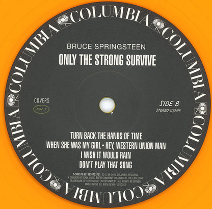 Bruce Springsteen : Only The Strong Survive (Covers Vol. 1) (LP + LP, S/Sided, Etch + Album, Ltd, Ora)
