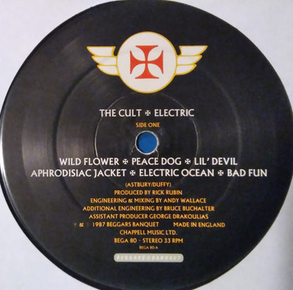 The Cult : Electric (LP, Album)