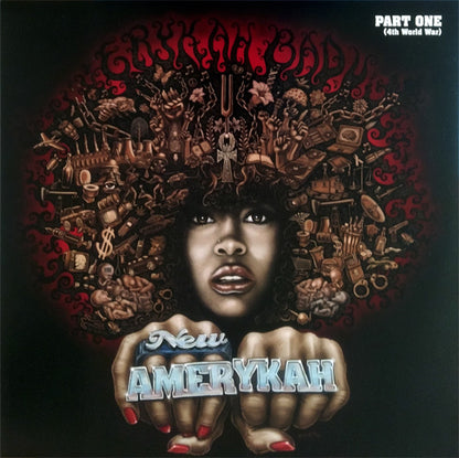 Erykah Badu : New Amerykah: Part One (4th World War) (2xLP, Album, Uni)