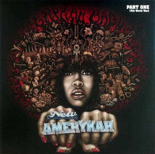 Erykah Badu : New Amerykah: Part One (4th World War) (2xLP, Album, Uni)