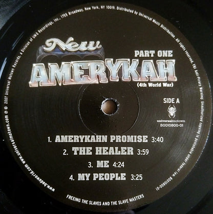 Erykah Badu : New Amerykah: Part One (4th World War) (2xLP, Album, Uni)