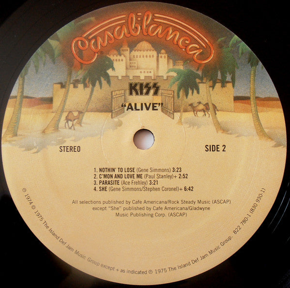 Kiss : Alive! (2xLP, RE, RM, Gat)