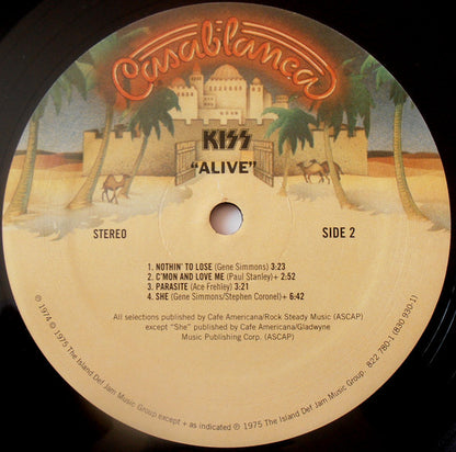 Kiss : Alive! (2xLP, RE, RM, Gat)